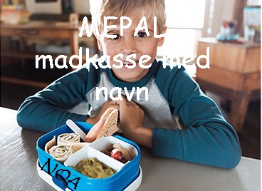 MEPAL madkasse med navn